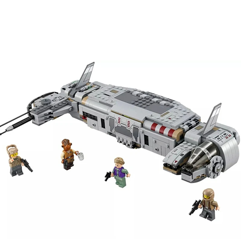 678 шт Звездные войны 10577 сопротивление отряд транспортер строительные блоки Lepining