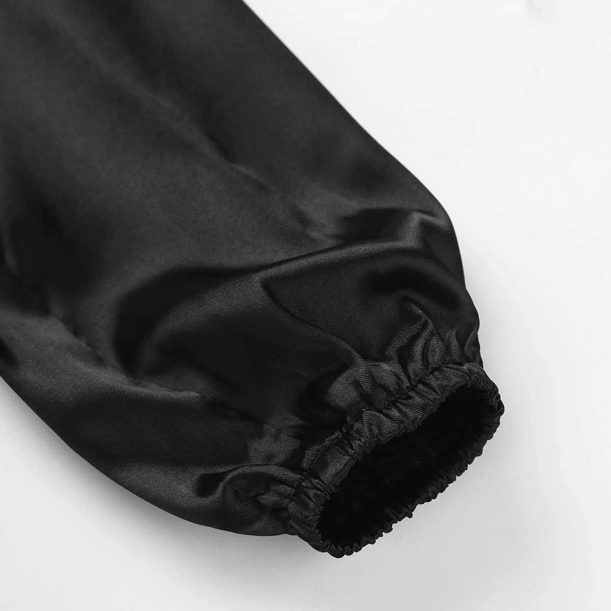 Атласная танцевальная рубашка для мальчиков с длинным рукавом и