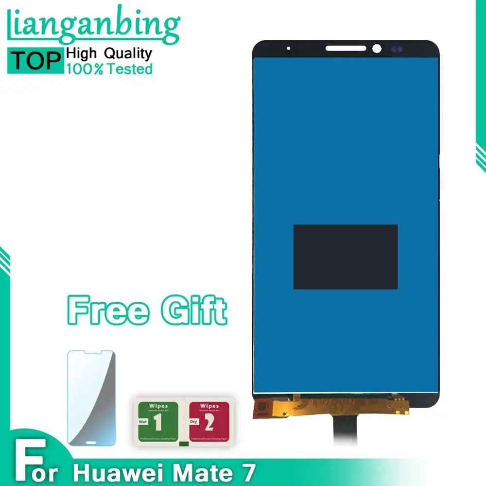 ЖК дисплей для Huawei mate 7 с сенсорным экраном и дигитайзером в сборе запасные части