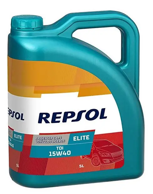Смазка REPSOL ELITE TDI 15W40 5L 5U Отличная устойчивость к окислению и старению 15W 40 |
