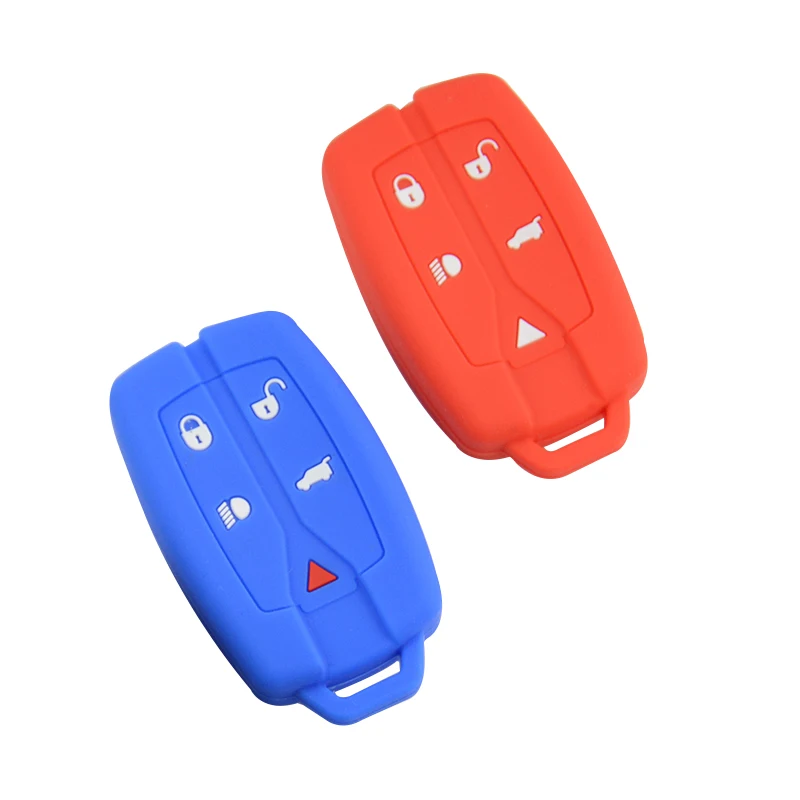 Мягкий силиконовый чехол для ключей от машины OkeyTech Land Rover Freelander 2 5 кнопок |