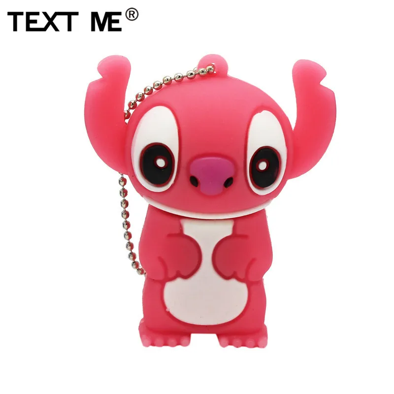 TEXT ME cartoon 5 model Stitch usb flash drive 2.0 4GB 8GB 16GB 32GB 64GB pendrive cute mini | Компьютеры и офис
