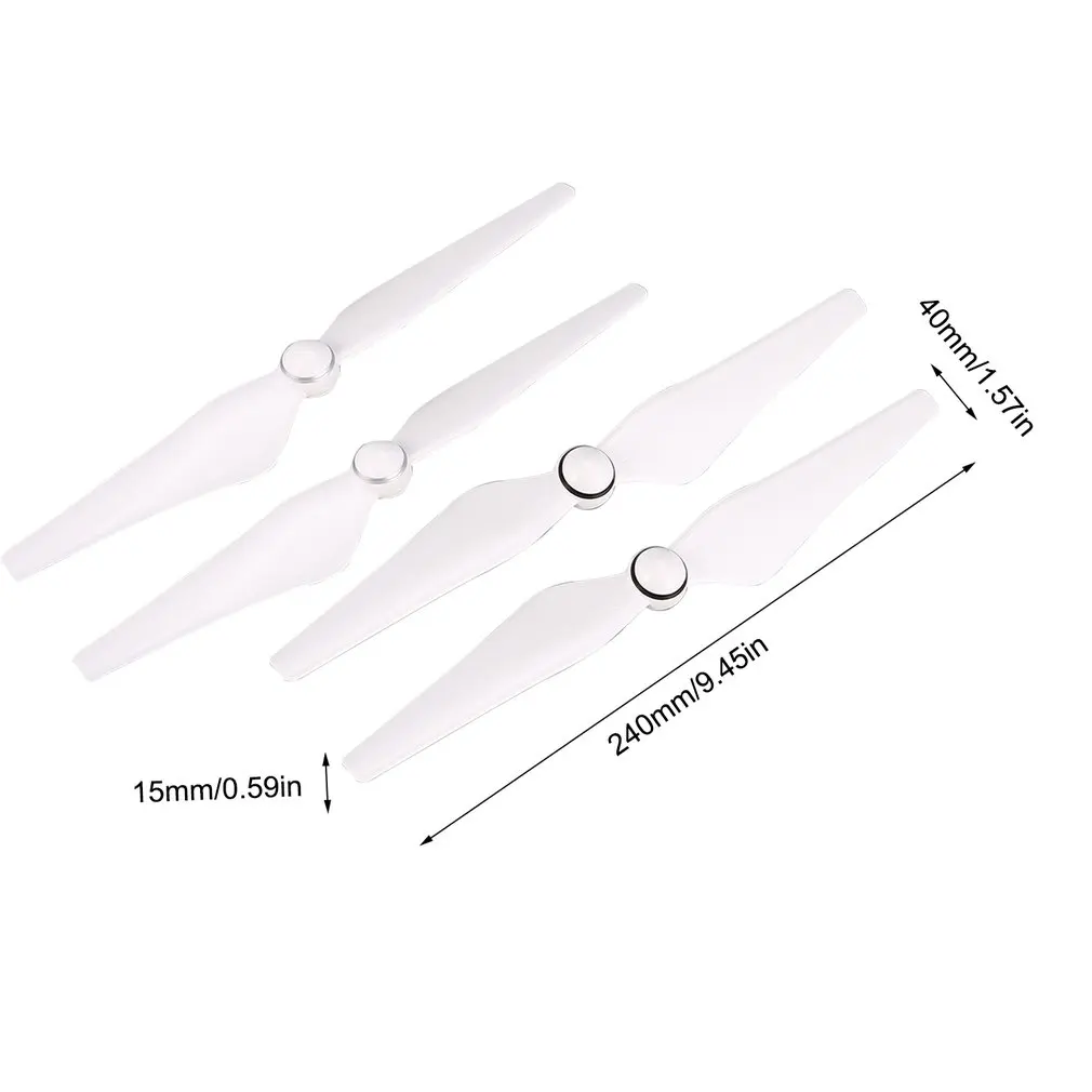

2Pairs 9450S Propeller blade 94X50 Propeller Prop Spare parts for RC drone DJI Phantom 4 Phantom 4 pro Accessories