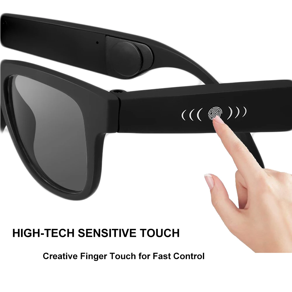 Солнцезащитные очки Conway с Bluetooth костной проводимостью Аудио гарнитура сенсорное