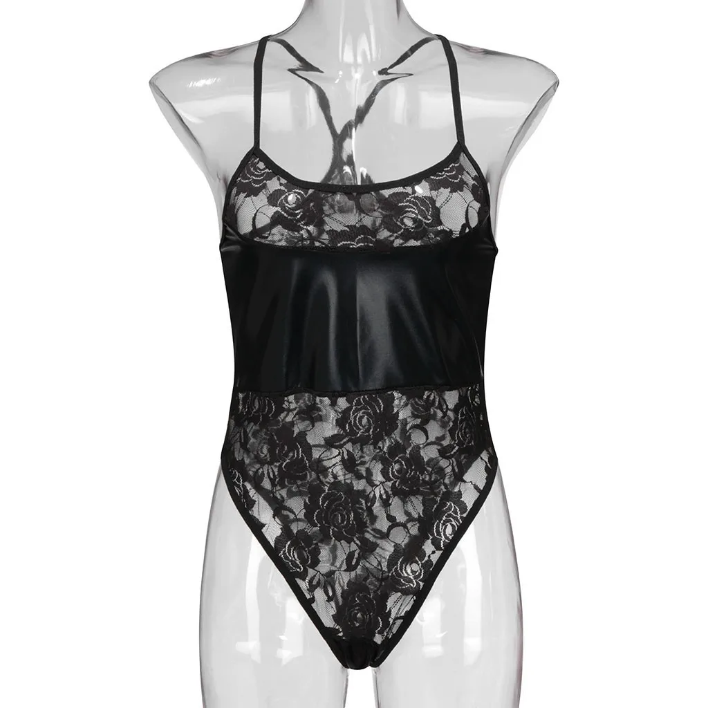 Эротическое женское белье эротическое кожаное кружевное Клубная одежда