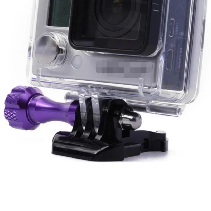 Алюминиевая ручка Болт Гайка Винт для GoPro 1 длинный и 2 коротких 3 шт. Ручка