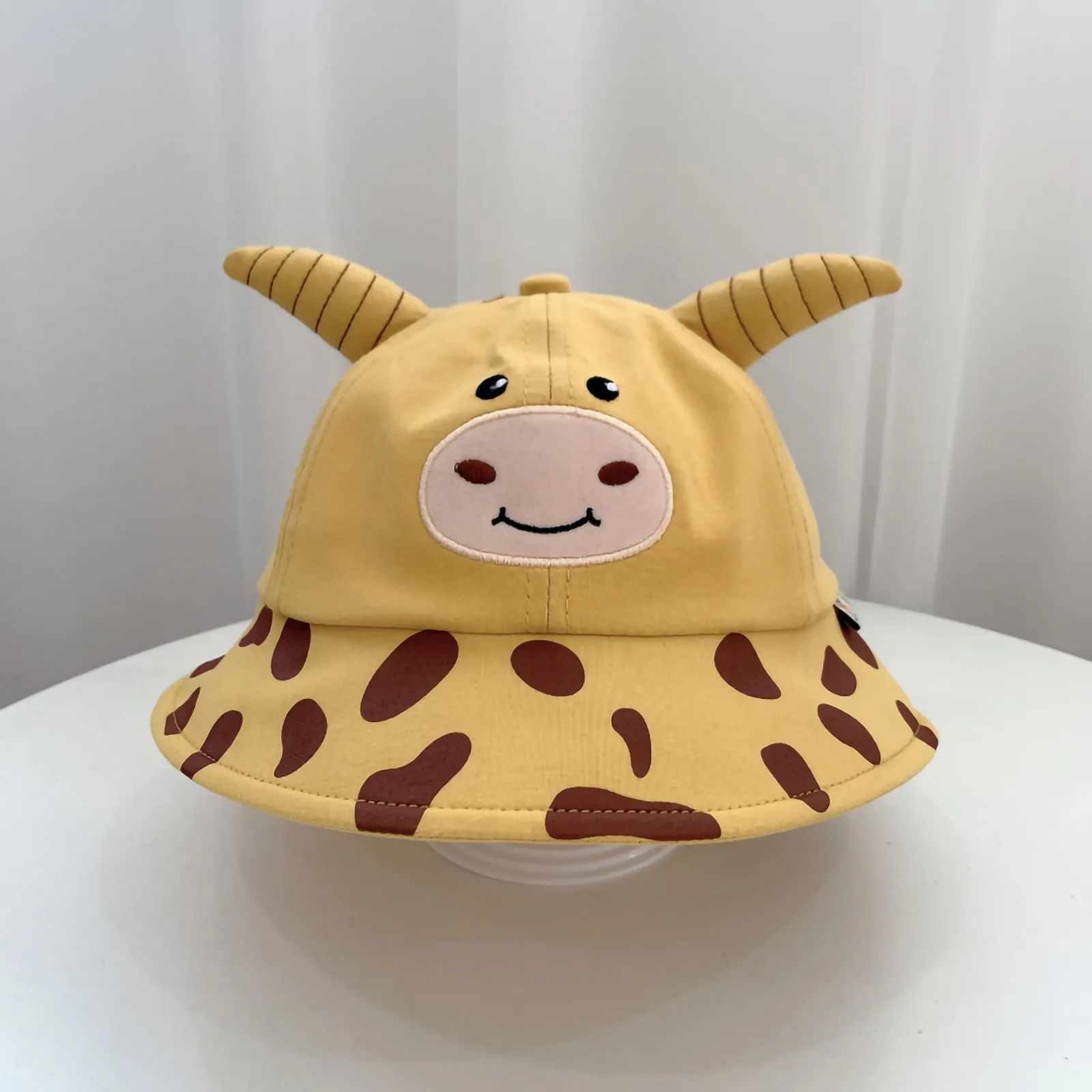 

Summer Children Sun Hat Boys Girls Printing Pattern Bucket Hats Hat Sun Cap Outdoor Anti Uv Protection Beach Caps Support Wholes