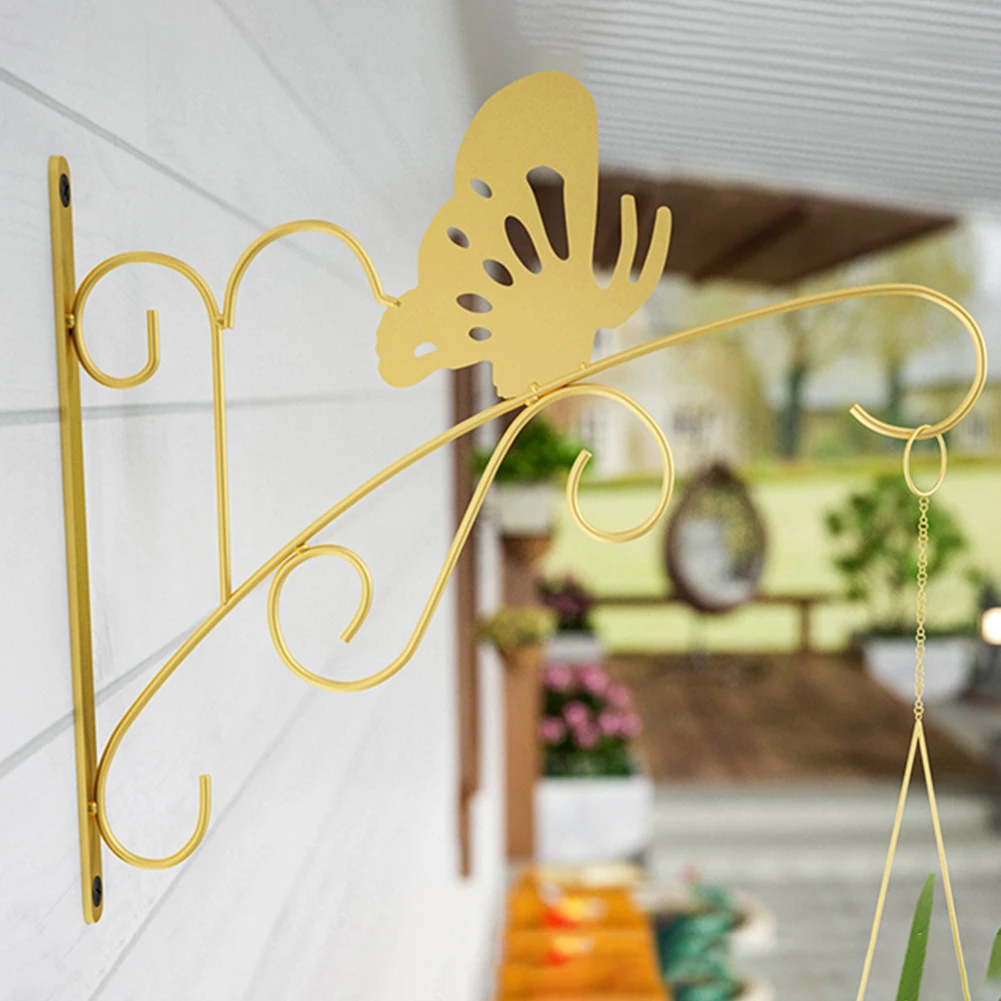 Креативная подставка для растений настенный держатель железное искусство