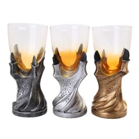 halloween dragon glass holder wine goblet replica gothic decor glass cup drinkware