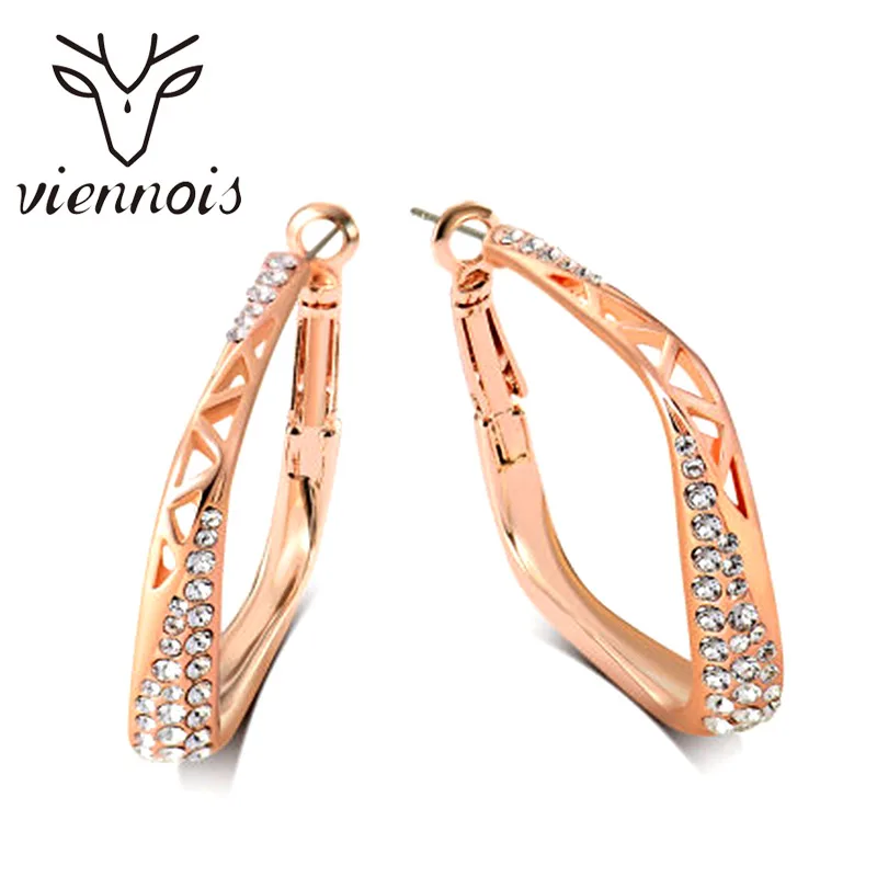 Viennois модные серьги в виде колец геометрической формы для женщин разные стили