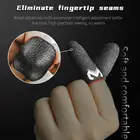 1 пара телефон игры устойчивость к поту палец перчатки палец чехол на палец нескользящий рукав для PUBG сенсорный Экран игровые аксессуары