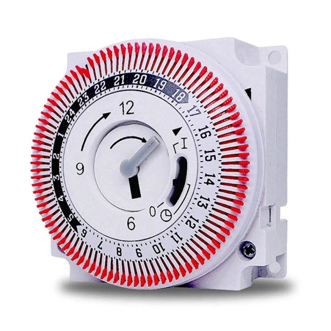 

Newly 24 Hours Mechanical Timer Timing Switch Industrial Timing Device R1