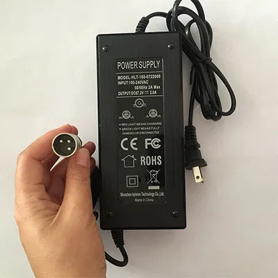 CN Plug Зарядное устройство для литиевых аккумуляторов 67,2 в, 2 А, скутер с толстыми шинами, 60 в, Harley, Электрический скутер, зарядное устройство, аксессуары для электровелосипедов - Цвет: CN Plug