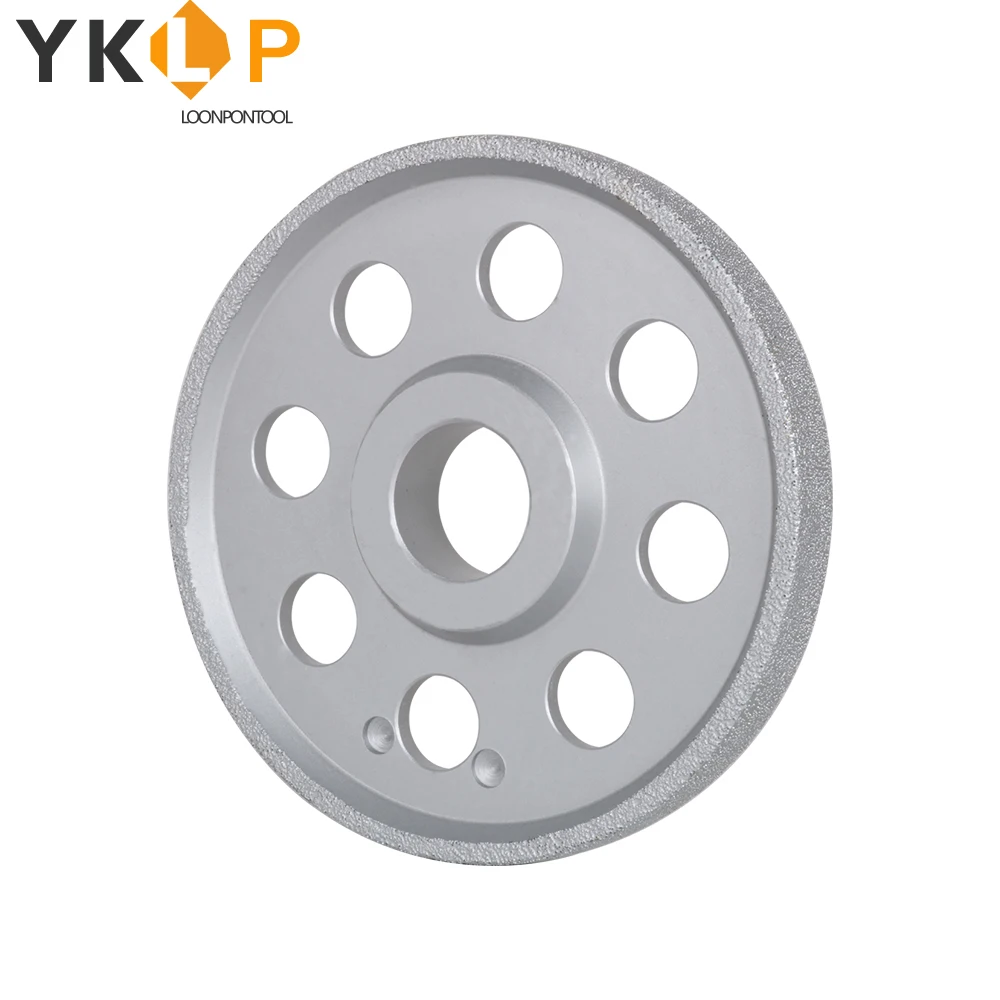 Вакуумный блестящий абразивный диск для камня гранита отверстие 5/4 дюйма 5 дюймов