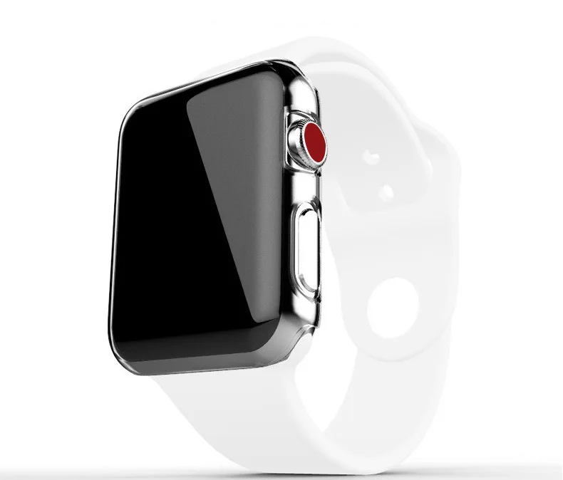 Полный Чехол для наручных часов Iwatch, 5 4 3 2 1 38 мм 42 мм чехол для Apple Watch, версии 5 4 3 2 1 40 мм 44 TPU чехол 44 мм часы Чехол