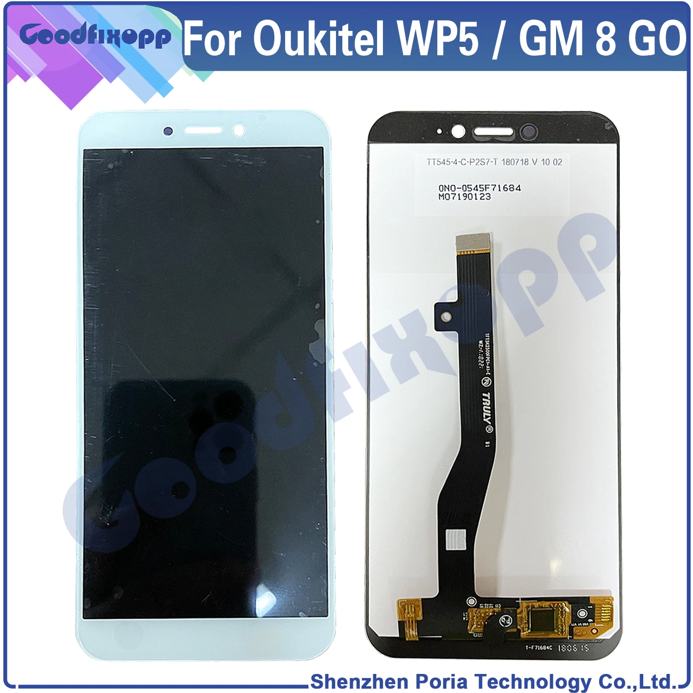 100% протестированный дисплей AAA для Oukite Wp5 GM 8 GO, детали для замены для Oukite GM8 GO