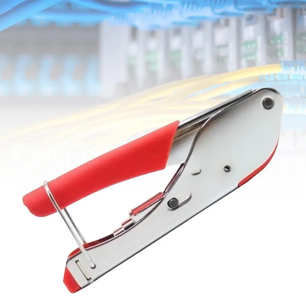 

Portable Multifunctional Coaxial Cable Connector Pliers Compression Crimping Tool Wire Stripper Decrustation Pliers