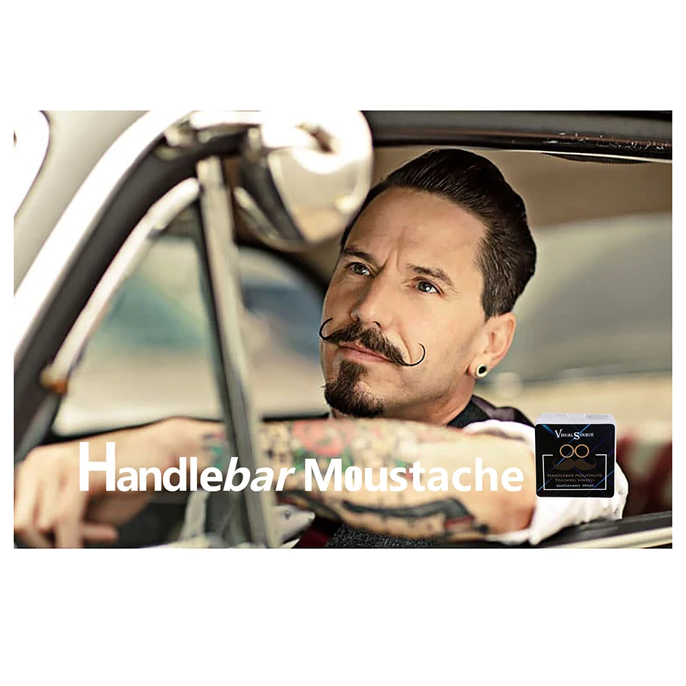 Деревянный силикагелевый руль тренировочные колеса для усов мужчин салонный