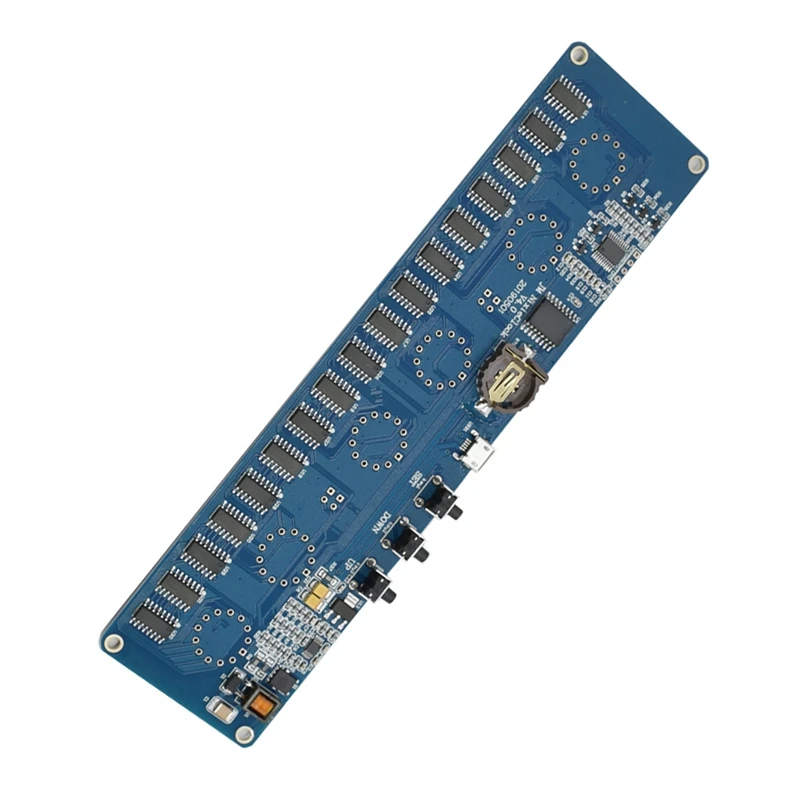 DIY In14 Nixie трубчатые часы цифровой светодиодный Подарочный комплект печатных плат