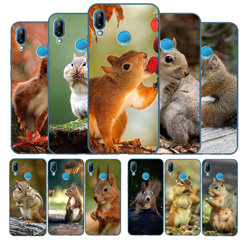 Чехол для телефона chipmunk Huawei P9 P10 P20 P30 P40 Psmart Lite Plus Pro Y9 Y6 Y7 2017 2018 Nova 3 3i|Бамперы| |