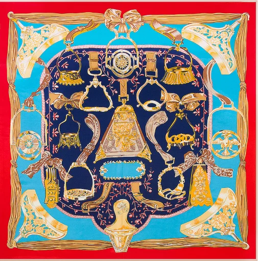 Новый дизайн 2020 роскошные Брендовые женские шелковые шарфы дизайнерские