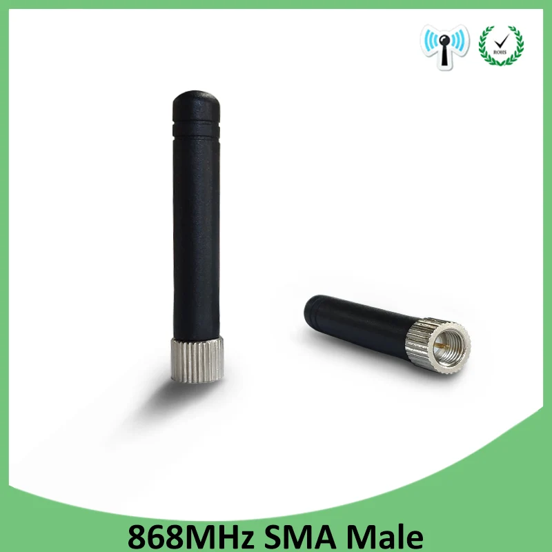 EOTH 20pcs 868mhz antenna 3dbi sma male 915mhz lora antene pbx iot module lorawan signal receiver antena high gain