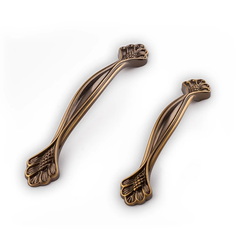 CC96 128 мм античная латунь цвет шкаф стол и т. Д. Мебель дверные ручки выдвижной ящик