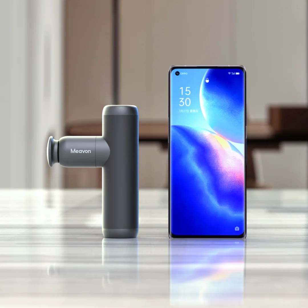 

Meavon Portable Fascia Gun Massage gun Smart Massage Deep Muscle Relaxation Electric Massager Muscle Pain Relief Muscle