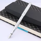 Ручка перьевая duke 209 Классическая из нержавеющей стали, серебристая