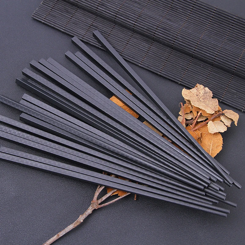 

1pair Black Bamboo Chopsticks Healthy Chinese Chopsticks Reusable Sushi Gift