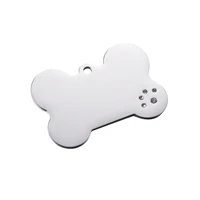 20pcs 3548mm 2021 new dog brand bone pet id stainless steel lettering inlaid with dog melon seed design pendant jewelry making