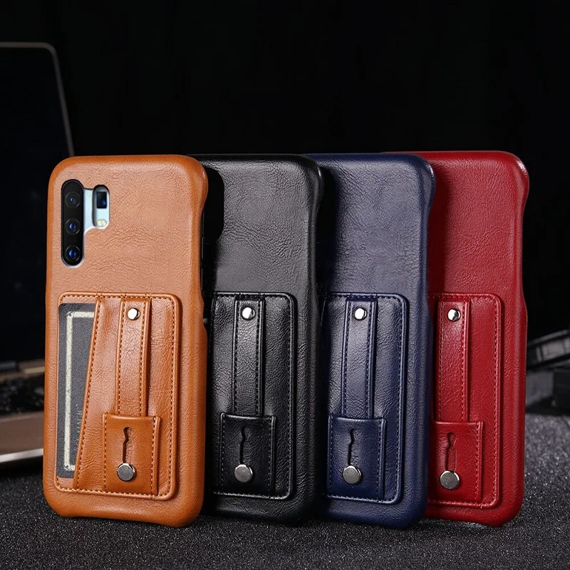 Кожаный футляр со слотом для карт чехол VIVO Y71 Y85 Y83 Y95 Y91 Y81 Y17 Y3 Y97 Y7S S1 Pro задняя крышка