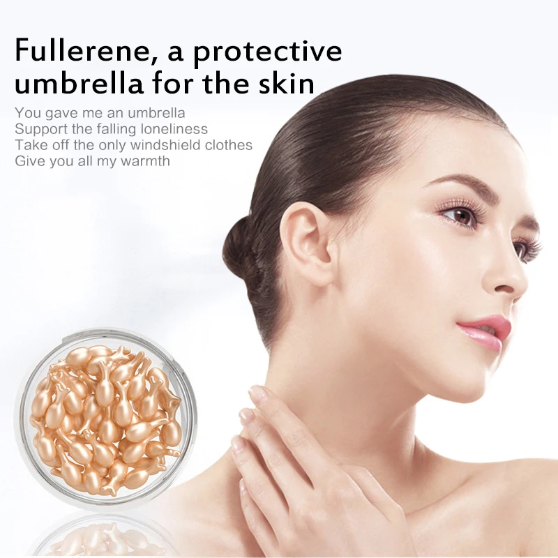 Плацентарный фуллерин Уменьшает мелкие линии для осветления тона кожи