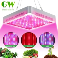 led grow light full spectrum plant grow light with veg and bloom switch for hydroponic indoor plants ir uv panel led grow lamp