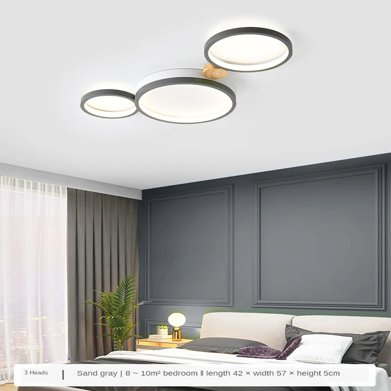$39.60 Nordic style living room LED ceiling light chandelier bedroom ceiling lamp kitchen chandelier factory direct ceiling lamps