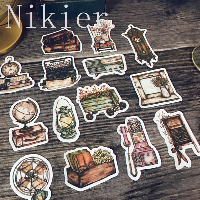 14 шт. наклейки для скрапбукинга канцелярские принадлежности дневник планер