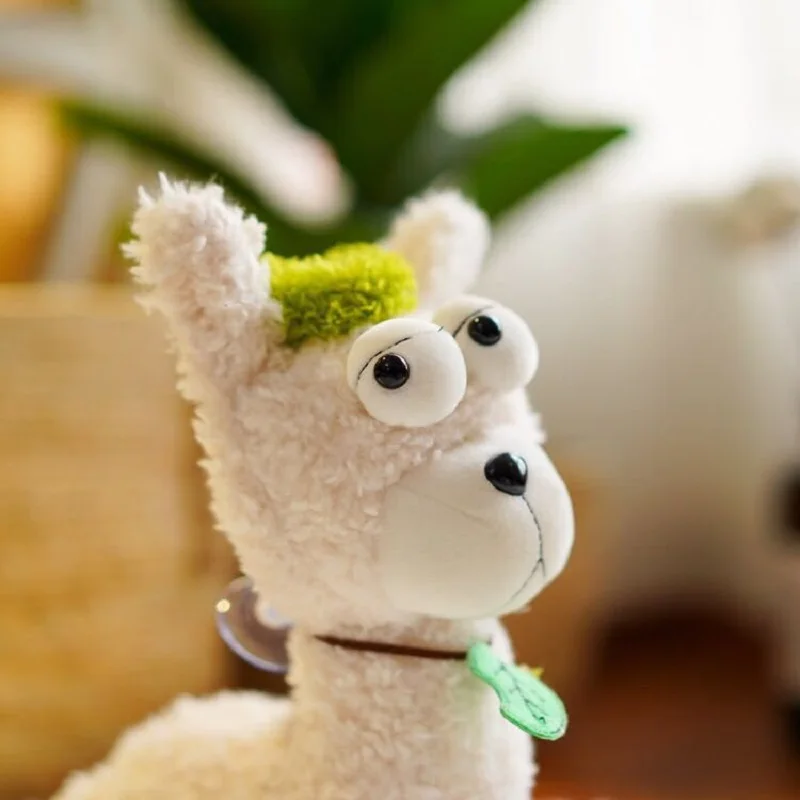 25 см детский картон Альпака плюшевая игрушка кукла ткань овечка мягкие животные