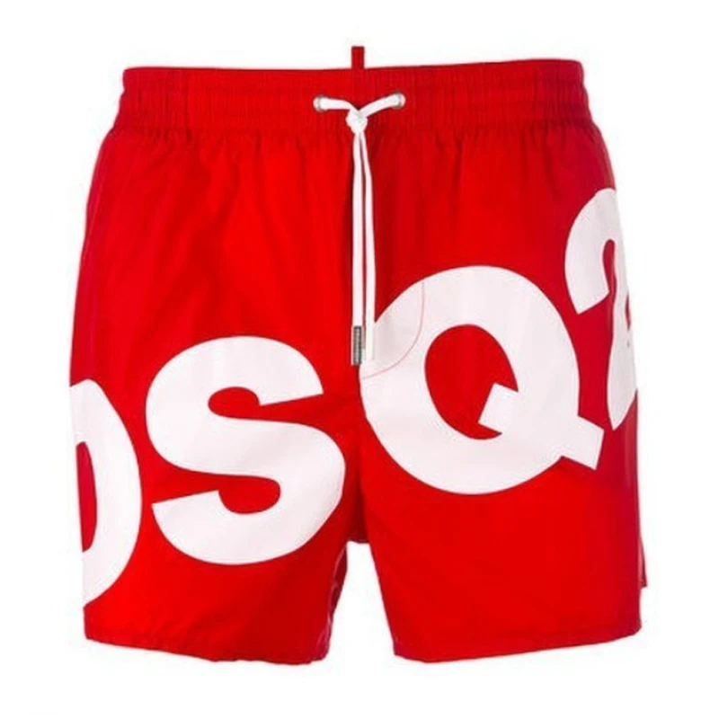 

Быстросохнущие мужские шорты, мужские пляжные шорты с буквенным принтом, мужские летние повседневные шорты для фитнеса и бега, трехточечны...