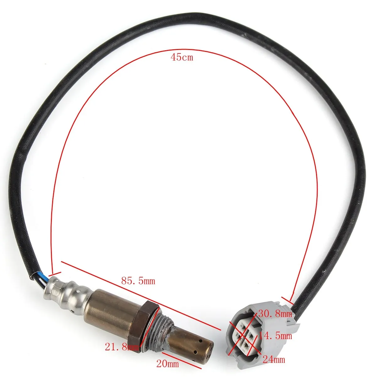 

4 Wire Front Upstream Lambda O2 Oxygen Sensor For JAGUAR X-TYPE 2.0 2.5 3.0 V6 C2C7359 C2N3717 C2S2669 C2S51801
