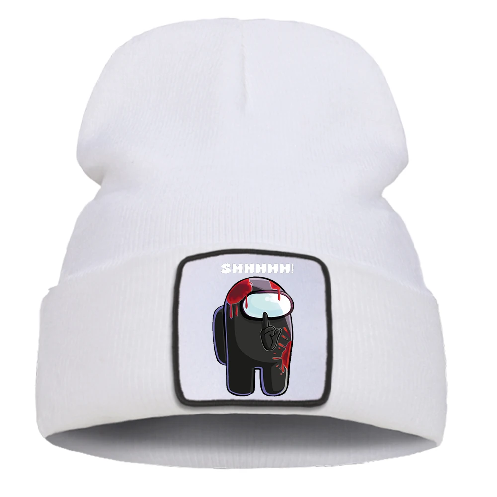 Уличные шапки унисекс гибкая зимняя вязаная шапка толстая 2020 черная Шапка-бини с