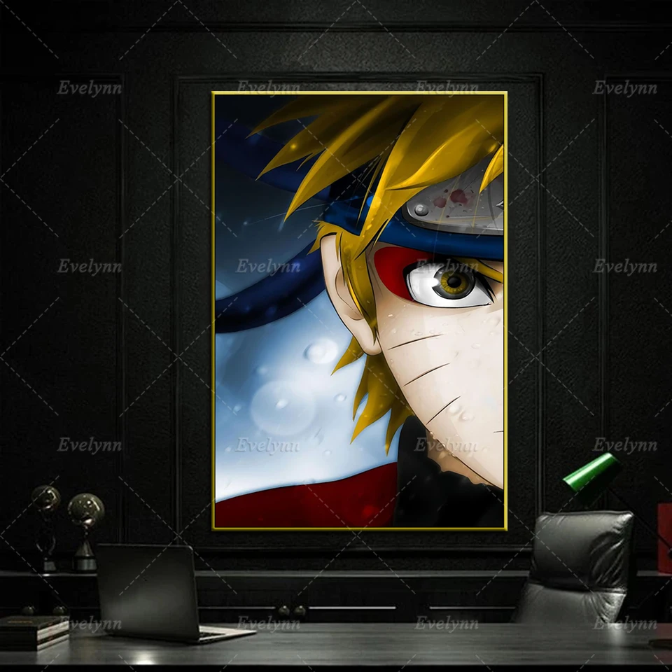 

Naruto Japan Anime Canvas Posters Nordic Home Bedroom Decor Prints Pictures Modern Living Room Cuadros Wall Art Painting Gift