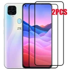 С уровнем твердости 9H закаленное Стекло для ZTE лезвие V2020 5G 6,53 