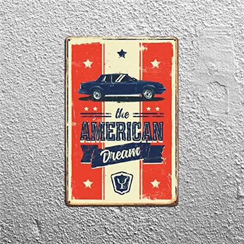 

Tin Sign Car Retro Car Bar Cafe Home Oil Station Garage Kitchen Farm Countryside Retro Tin Signs