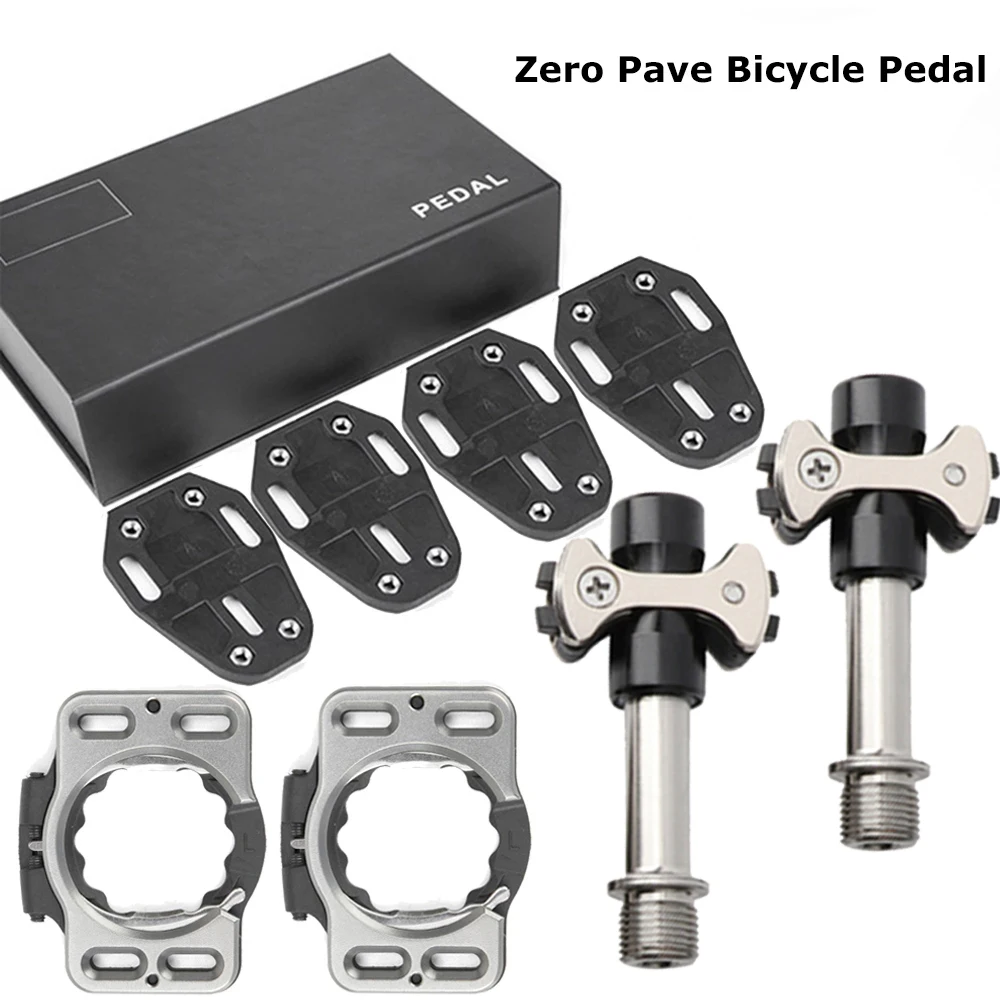 69+ Speedplay Zero Road Bike Pedal Titanium Alloy Ultra-light Racing Pedals Pavé Zero Speed Set Bicycle Pedal Clamp Pedal