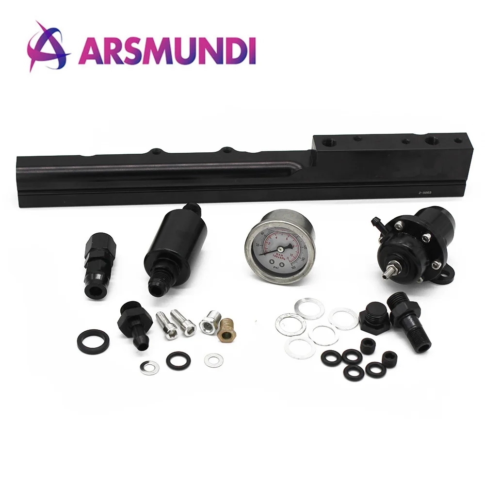 Алюминиевый топливный регулятор давления рельсовый комплект Подходит для Honda