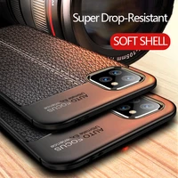 for xiaomi redmi note 8 9 10 pro max 8t 9t 9s 10s case lychee texture soft tpu phone cover for redmi 8a 9a 9c k20 k30 k40 coque