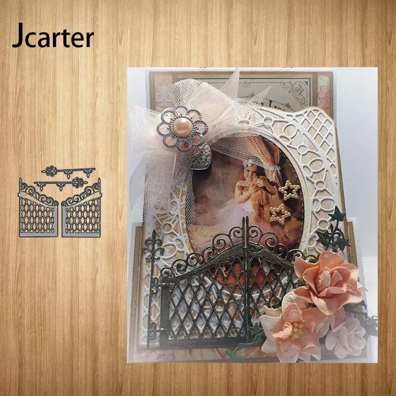 Новый дизайн металлические Вырубные штампы узор дверь полый трафарет сделай сам