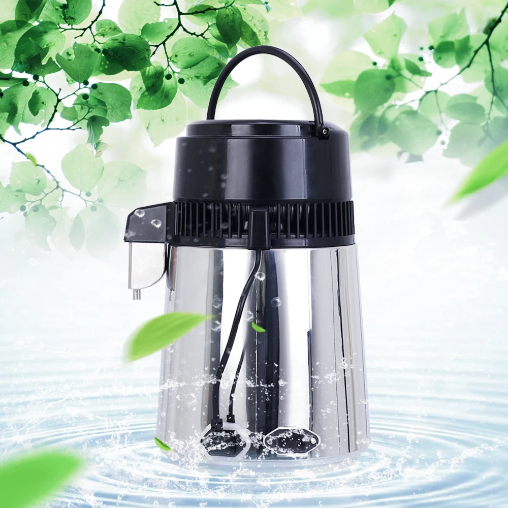 Дистиллятор воды 4 л из нержавеющей стали с функциями дистилляция очистка