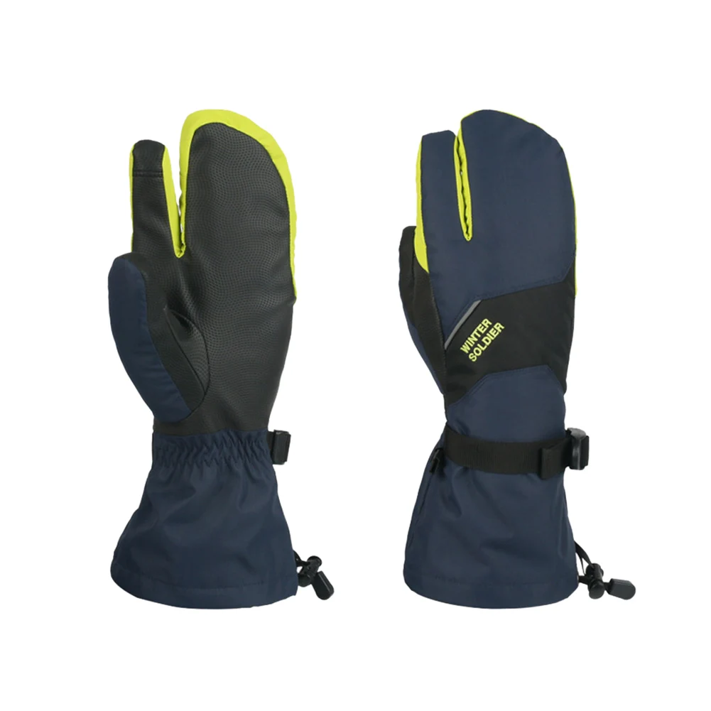 2019 мужские лыжные перчатки флисовые для сноуборда снегохода езды на мотоцикле