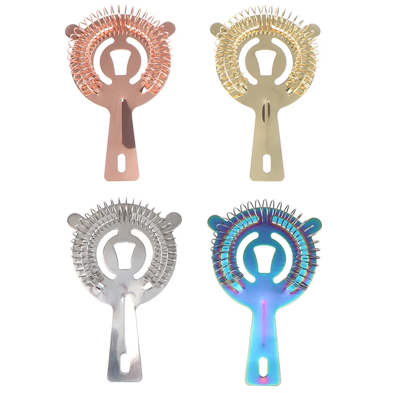 Барное коктейльное ситечко Sprung из нержавеющей стали Делюкс барное барный